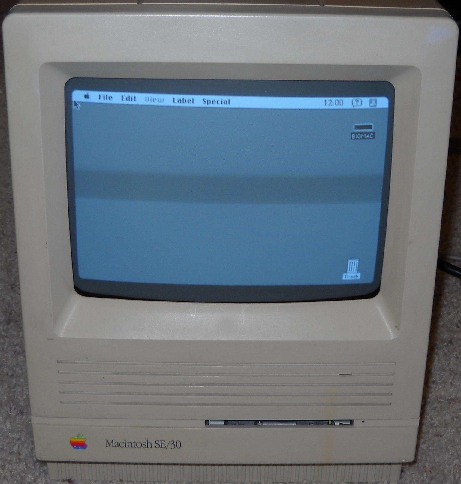 Macintosh SE/30 起動しないジャンク品 アップル マッキントッシュ 